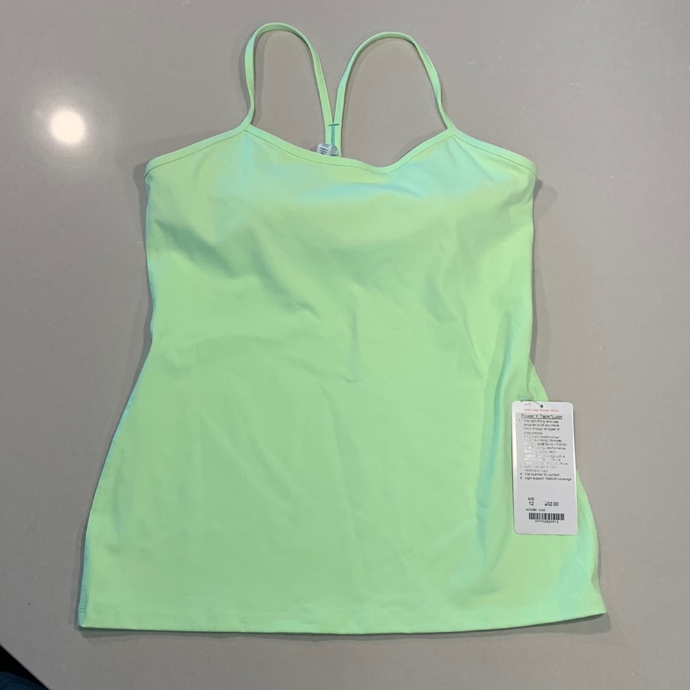Lulu Lemon Power Y Tank